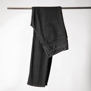 Banana Republic Mid-Rise Skinny Jeans Distressed Black - Size 26P